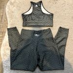 Booty By Brabants  Croco Skin Leggings Sports Bra Matching Set Green Large Photo 1