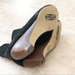 Seychelles Anthropologie Black Suede Ankle Booties Boots Size 6.5 Photo 4