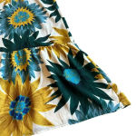 Lulus Floral Print Shift Dress Spaghetti Strap Sunflower Bold Size Small Women's Photo 8