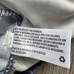 Wild Fable  Ruched Long Sleeve Bodycon Dress Blue Burgundy Marbled NWT Photo 2