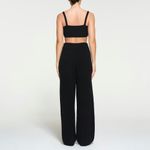 SKIMS Cozy Knit Straight Pant Onyx Black SOLD OUT S Photo 2