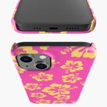 Hibiscus Flower Aloha iPhone 14 Pro Case Multi Photo 1