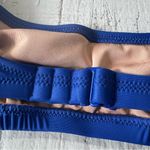 J.Crew  Heritage Scoop Neck Bikini Top NWT size‎ Small in Bright Blue Photo 4