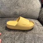Nike Women’s  Yellow Slide Sandals Size 5 Photo 6