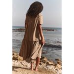 Free People NWOT  Beach Herron Drop Waist Maxi Dress Women's Size XS Photo 1