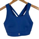 Sweaty Betty Blue All Train Sports Bra SB4731 Size 32C Photo 2