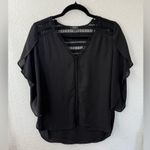 XOXO Elegant Black Women's Top Photo 0