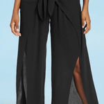 Kona Sol  Women’s Tie Waist Black Beach Cover Up Pants
Size XL Photo 0