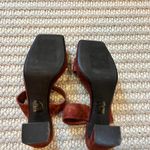 Jeffrey Campbell  Danity Platform Slide Sandal in Rust Suede Photo 3