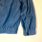 Madewell  light weight denim wrap style top Photo 10