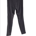 None Black size large piped faux leather riding pants Photo 3