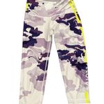 Peloton  X WITH Nail Polish Camo Print Leggings Capri M Medium Photo 2