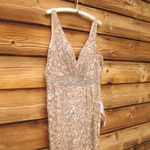 Mac Duggal 4995 Faux Wrap Embellished High Slit Gown Photo 8