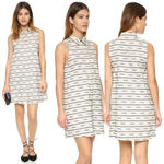 Alice + Olivia  Isabelle Shirt linen Dress small Photo 1