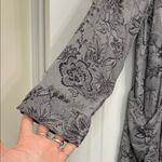 Knox Rose  Charcoal Floral Open Cardigan Photo 7