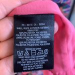 Anthropologie  Vanessa Virginia Pink Print Silky Beaded Dress with Belt Size S Photo 5