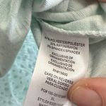 Democracy  Women's Mint Green Dot Print Elbow Sleeve Top XL Photo 5