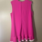 Victoria Beckham for Target hot pink Dress with White Accent trim xl Photo 4
