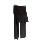 3.1 Phillip Lim Black Wool Blend Tie Side Wide Leg Pants Size 2 Photo 3