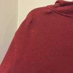 Longaberger Homestead Size Large Red Fleece Quarterzip Photo 5