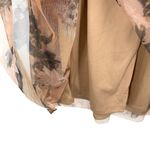 Candalite  Floral Tulle Midi Dress Photo 6