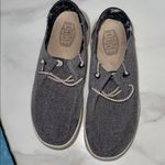 Hey Dude  Gray and Black women’s Loafers size w9 Photo 2
