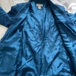 Alfani Vintage  woman blue linen blazer Photo 4