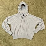 Gap  Light Purple Knit Hoodie Sweatshirt Size Small Petite Photo 3