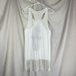 ☀️NWT Victoria’s Secret PINK White Fringe Tank Top Dress Pineapple Sunglasses XS Photo 13
