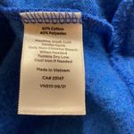 Talbots Crew Neck Puff Sleeve Shoulder Sweatshirt Cobalt Blue Size XS Photo 4