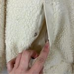PacSun Kickers Classics | Cream Teddy Fleece Jacket w/Contrast NWT Photo 3