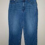 Madewell  The Perfect Vintage Wide Leg Crop Blue Jeans Women’s Plus Size 32 Photo 3