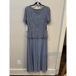 Pisarro‎ Nights Beaded Peplum Bodice A Photo 3