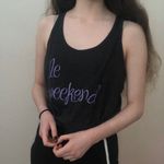 le weekend pajama tank top Black Photo 2