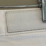 RE/DONE  Originals White Jeans Raw Hem Size 29 Made in USA Photo 4