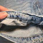 American Eagle Shorts Womens 14 Blue Distressed Denim High Rise Rigid Raw Hem Photo 5