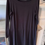 Cut Loose Long Sleeve Black Dress Fit Flare Women’s Size Medium Photo 0
