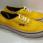 Vans Summer Yellow Low Top Skate Shoes Sneakers Ladies 6 Unisex Photo 3