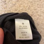 Pac Sun Me To We Black Ruched Front Tank Top Crop NWT Size Medium Photo 5