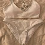 Shein size medium white bikini Photo 0