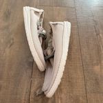 Hey Dude  Women Wendy Sparkle Beige Casual Slip On Loafers‎ Comfort Shoes Size 11 Photo 2