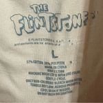 Flintstones Bam Bam & Pebbles Cartoon T Shirt Baby Doll Off Shoulder Size Large Pink Photo 5