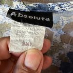 Absolute Blue and Brown floral scrub top 2x Photo 1