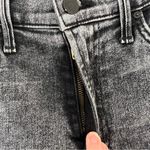 MOTHER The Insider Crop Step Fray in Train Stops Size 25 EUC Gray Photo 7