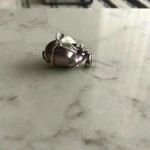 Stunning Baroque Pearl Orchid Pendant Silver Photo 2