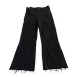 Spanx Cropped Flare Jeans Black Wash Size Medium Photo 2