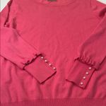 Joseph  Women's Vibrant Pink Crew Neck Sweater Photo 13