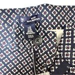 Gap Slim City Navy and White Floral Patterned Chino Style Pants Sz 8 NWT Photo 3