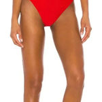 LPA Revolve  Red Swim Ribbed Bottom‎ Sz L Photo 0