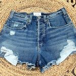McGuire Denim McGuire Button Fly High Rise Cutoff Denim Shorts 26 Photo 0